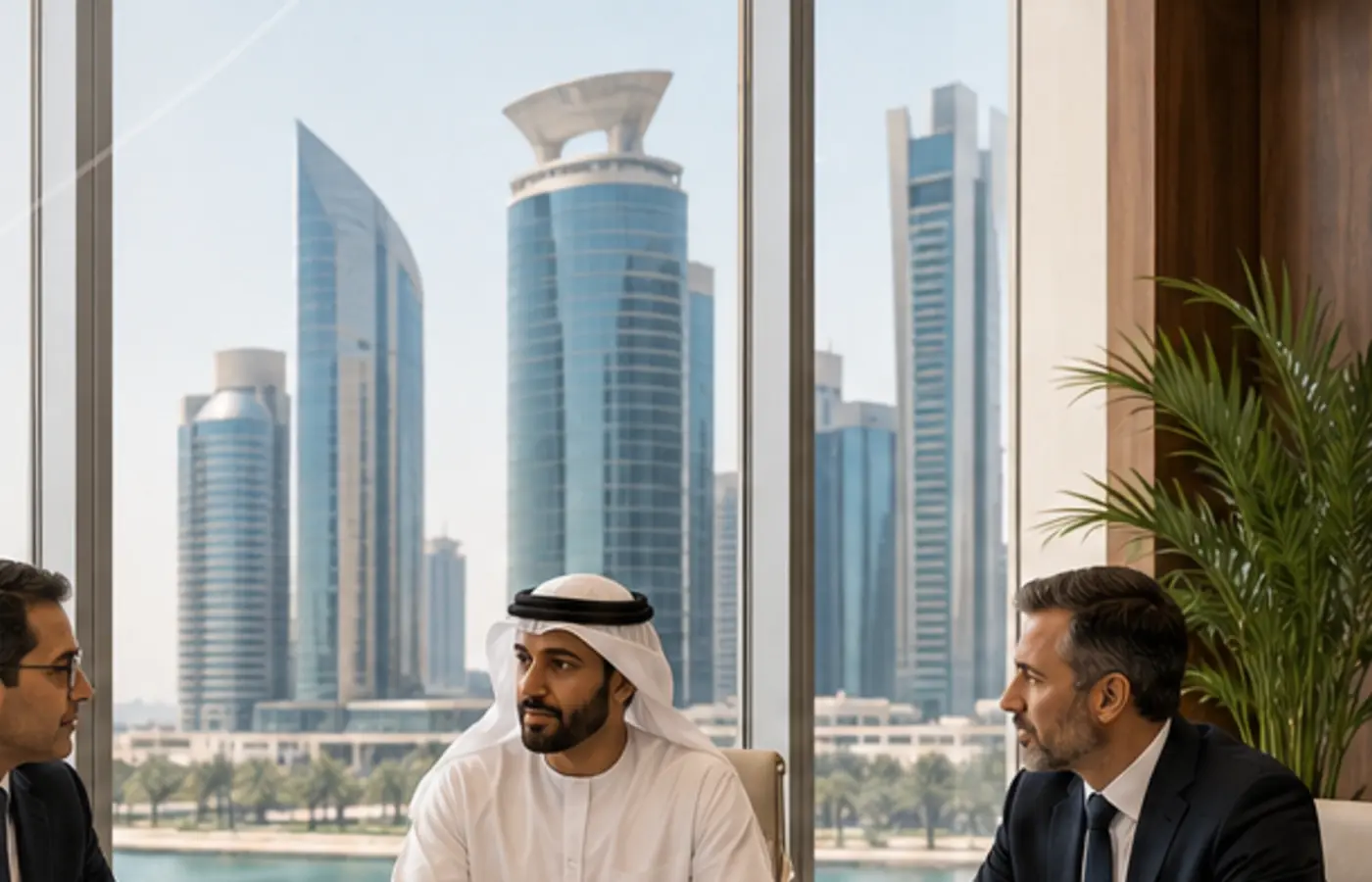 Consultancy discussion about governance and business management